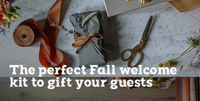 The perfect Fall welcome kit to gift your guests.