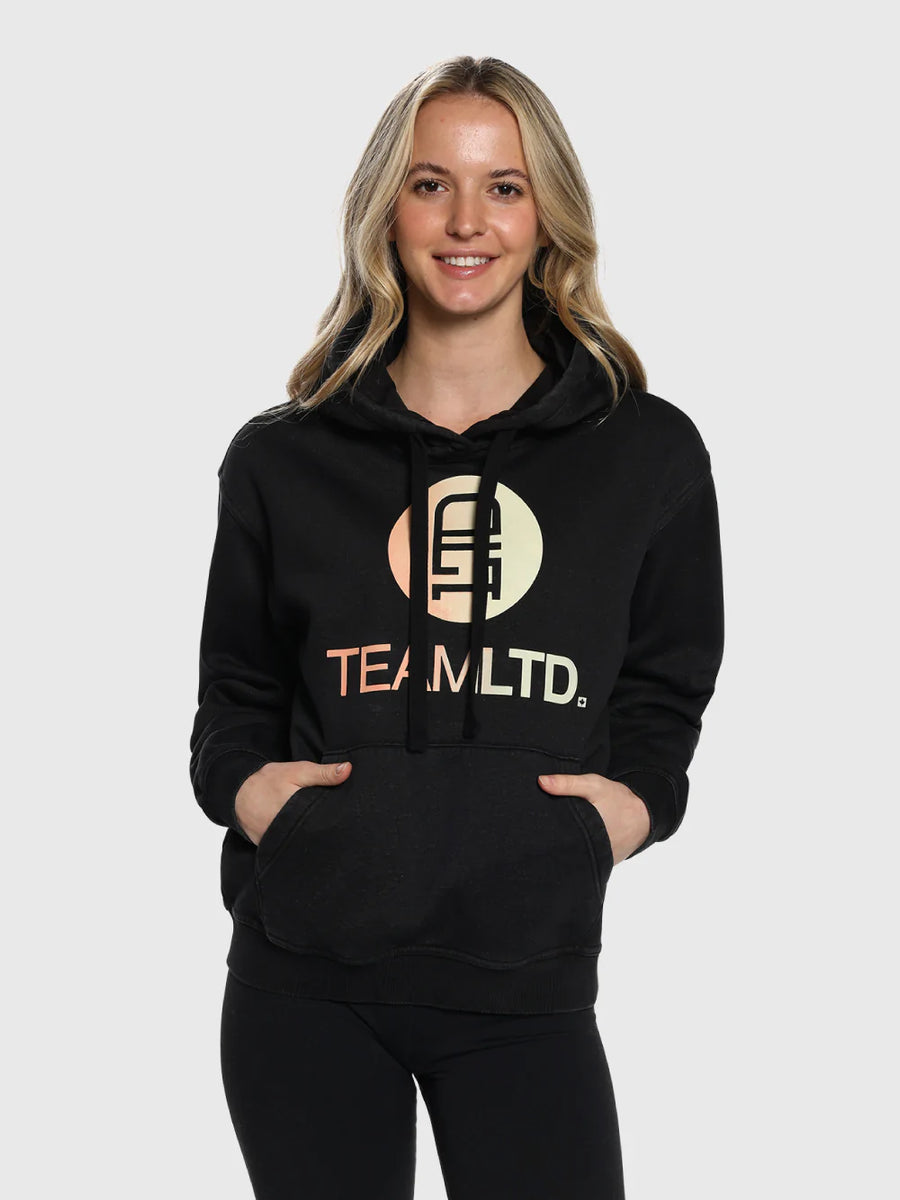 TEAMLTD Ladies Washed Black Classic Hoodie – The Muskoka Store