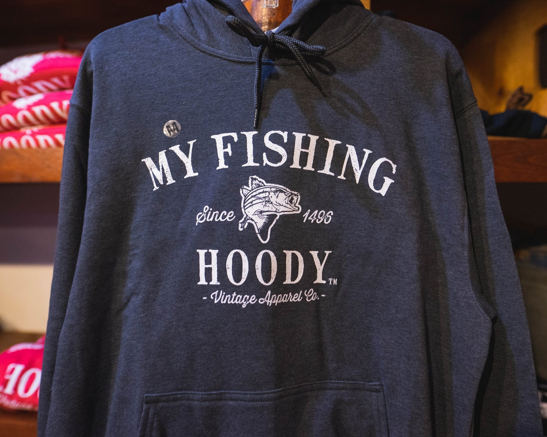  Rogue River Tactical Funny Fish Fear Me Fishing Hoodie